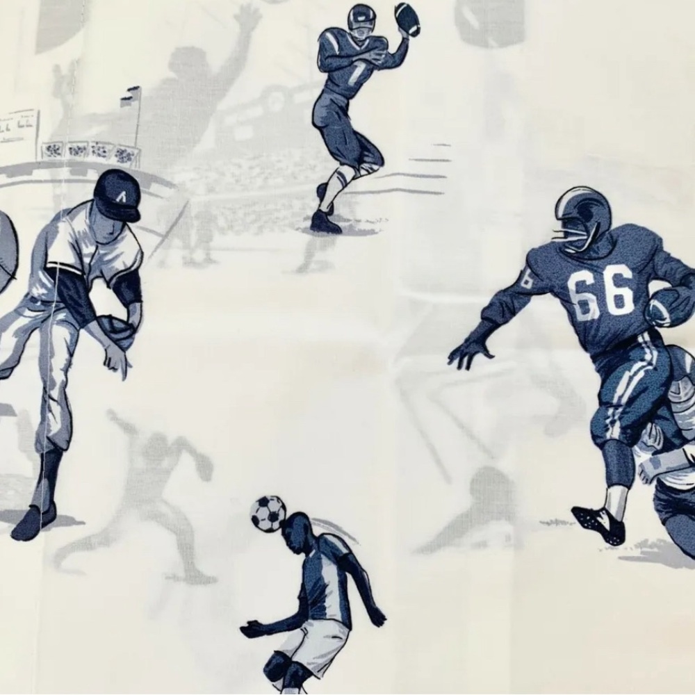 Pottery Barn Kids Twin All Sports Sheet Set